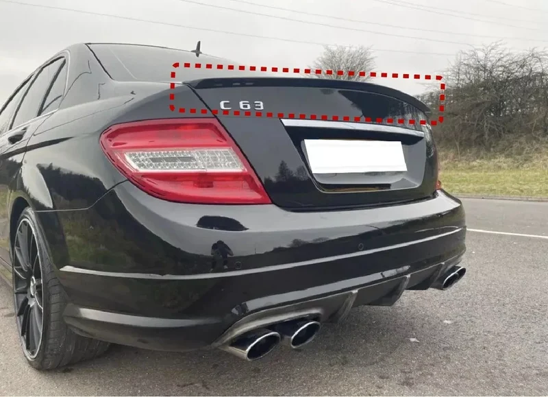 Becquet Toit Mercedes Classe C W204 4-Portes 2008-2014