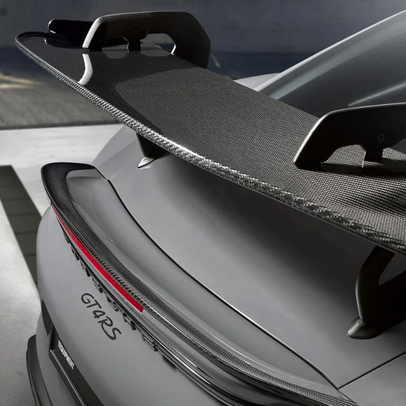 Spoiler Aileron Porsche 718 Cayman GT4 RS Carbone