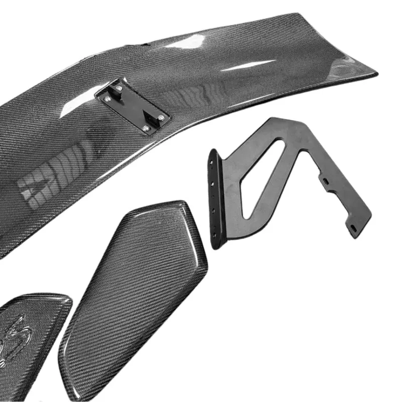 Spoiler Aileron Porsche 718 Cayman GT4 RS Carbone