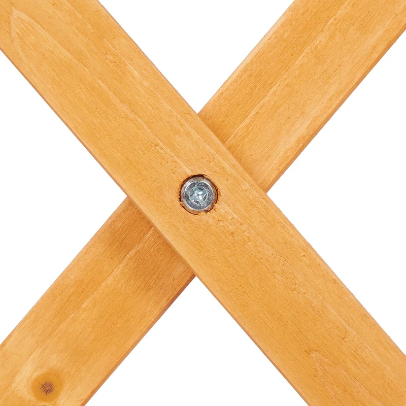 Table pliante d'appoint pratique jardin terrasse 70 x 50 x 50 cm en bois naturel 13_0011259