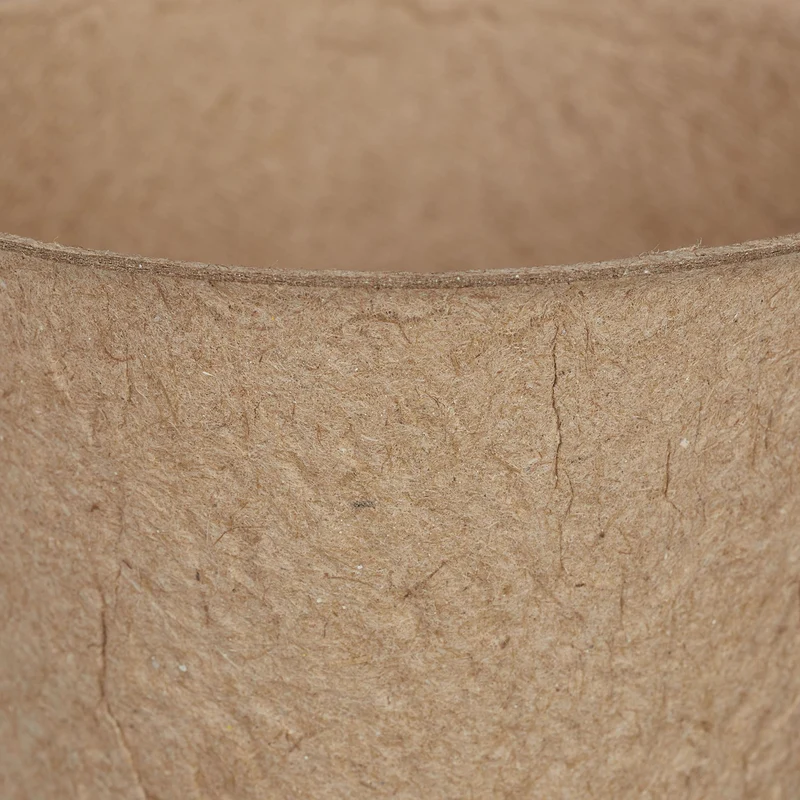 Lot de 120 godets de semis biodégradables pratiques jardinage terrasse 7,5 x 8 cm en cellulose naturelle 13_0010137