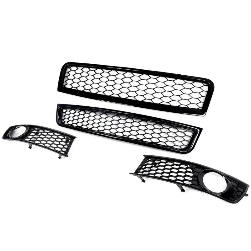 Calandre Grille Nid d'Abeille Audi A4 B6 Style RS4