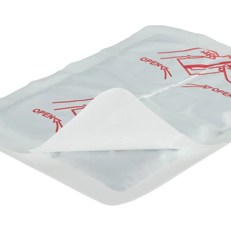Lot de 10 patchs chauffants autoadhésifs utilisation extérieure réchauffement 0,4 x 13 x 9,5 cm en non tissé blanc 13_0013600