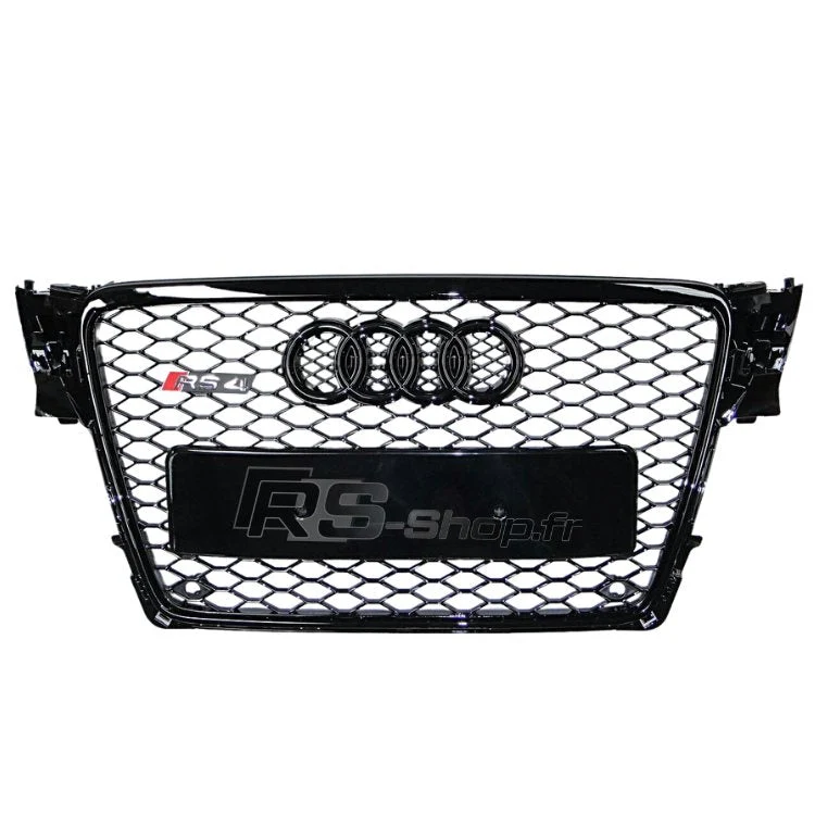 Calandre Noire Nid Abeille RS4 RS5 Audi A4 S4 A5 S5 B8