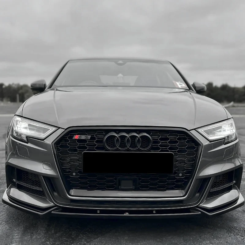Calandre Noire Nid Abeille Style RS3 Audi A3 S3 8V