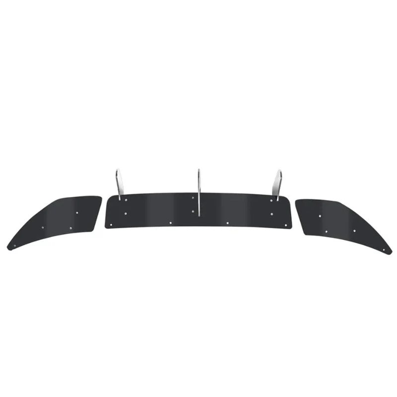 Diffuseur Arrière Golf 7 GTI R Maxton Look Noir ABS