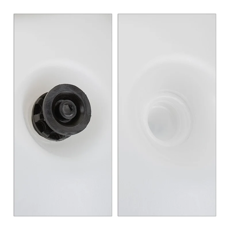 Pulvérisateur de jardin à pression 32 x 21 x 12,5 cm buse réglable durable en plastique noir 13_0010706