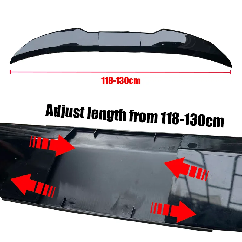 Becquet universel réglable berline 117-127 cm 3 pièces
