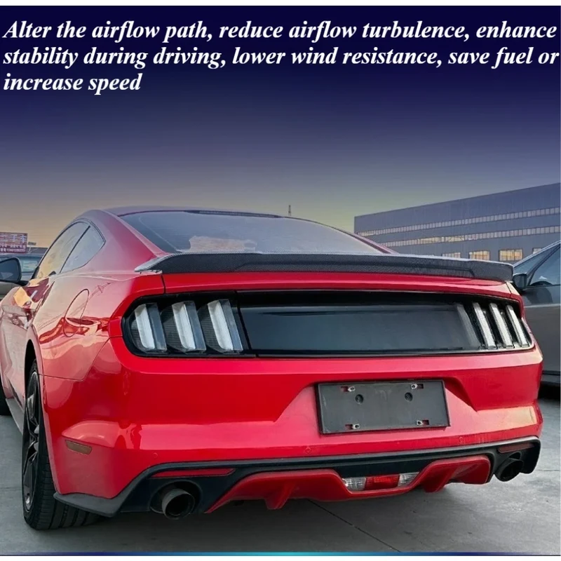 Becquet Ford Mustang MK6 2015-2022 Carbone