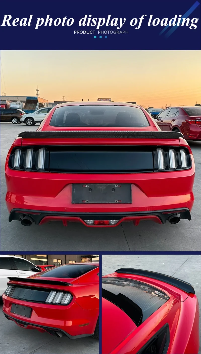 Becquet Ford Mustang MK6 2015-2022 Carbone