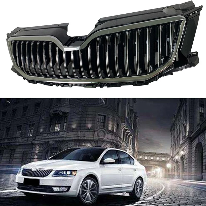 Calandre Sport Noire Chrome Skoda Octavia 2015-2017