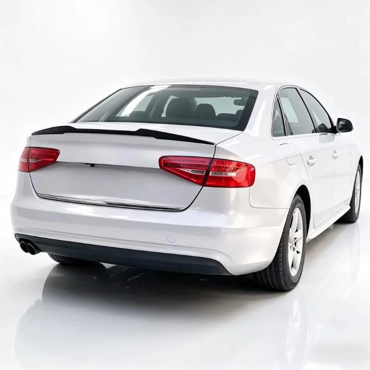 Spoiler Coffre Audi A4 S4 B8 B8.5 Berline Noir