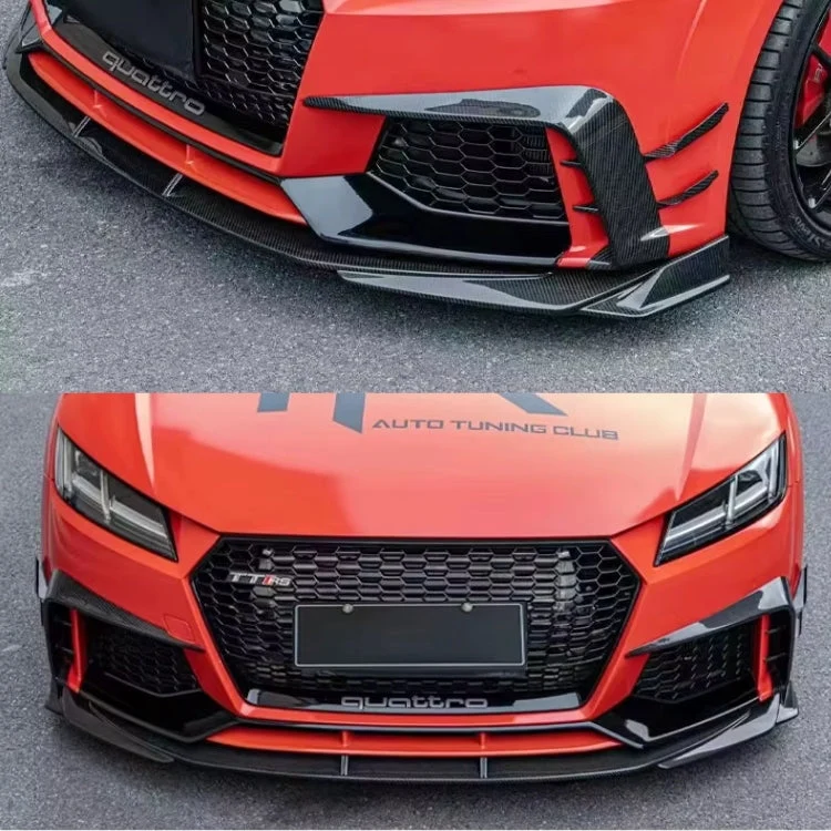 Lame Avant Audi TT MK3 8S 2014-2024 Noir Brillant
