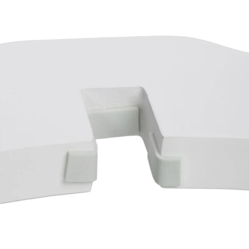 Barrière de sécurité pour animaux domestiques 70 x 80 cm protection escalier porte cheminée en métal blanc 13_0011296