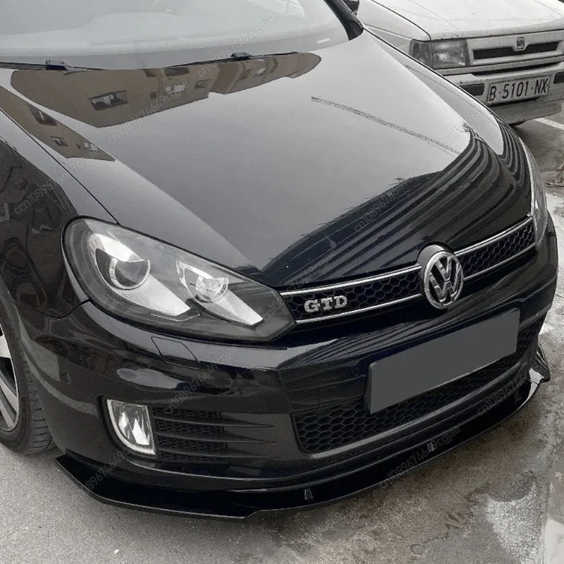 Lame Pare-Choc Avant Noir Maxton Golf 6 7