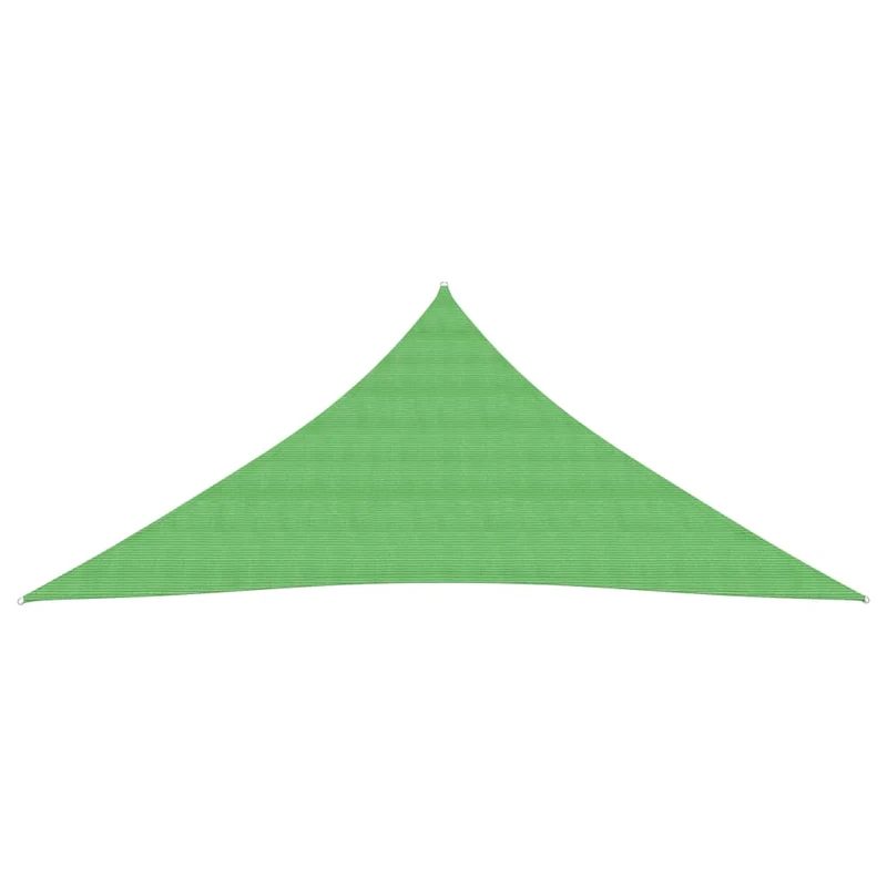 Voile toile d'ombrage parasol 160 g/m² PEHD 3,6 x 3,6 x 3,6 m vert clair 02_0009375