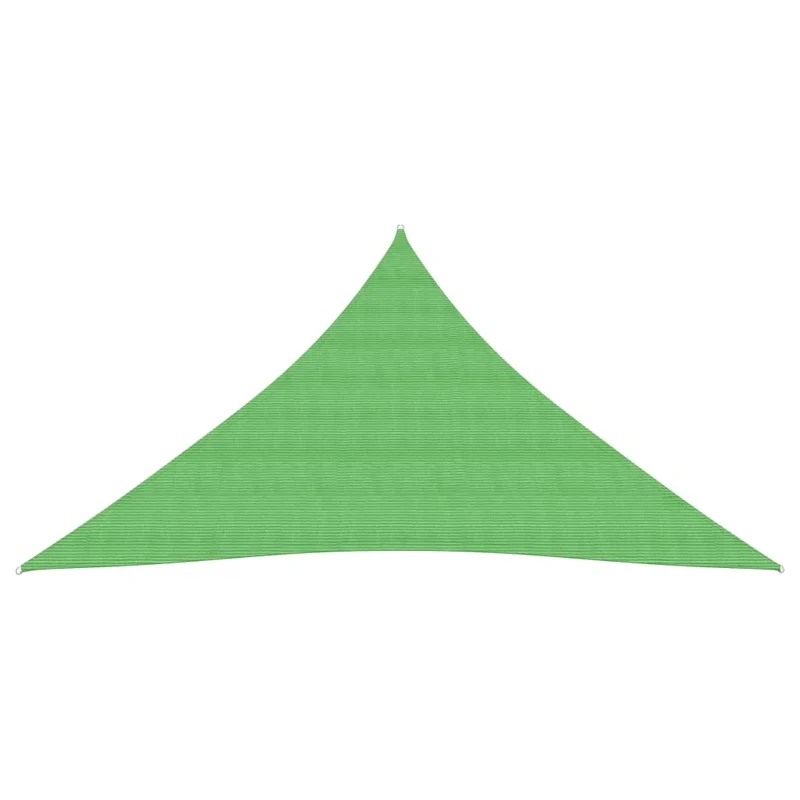 Voile toile d'ombrage parasol 160 g/m² PEHD 3 x 4 x 4 m vert clair 02_0009382