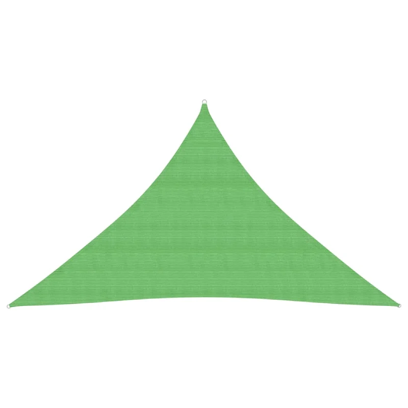 Voile d'ombrage 160 g/m² vert clair 2,5 x 2,5 x 3,5 m PEHD 02_0009360