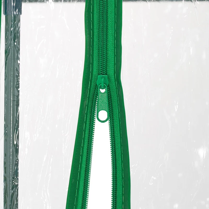 Serre de balcon compacte avec 5 étagères pour légumes herbes aroma en plastique transparent 13_0013798