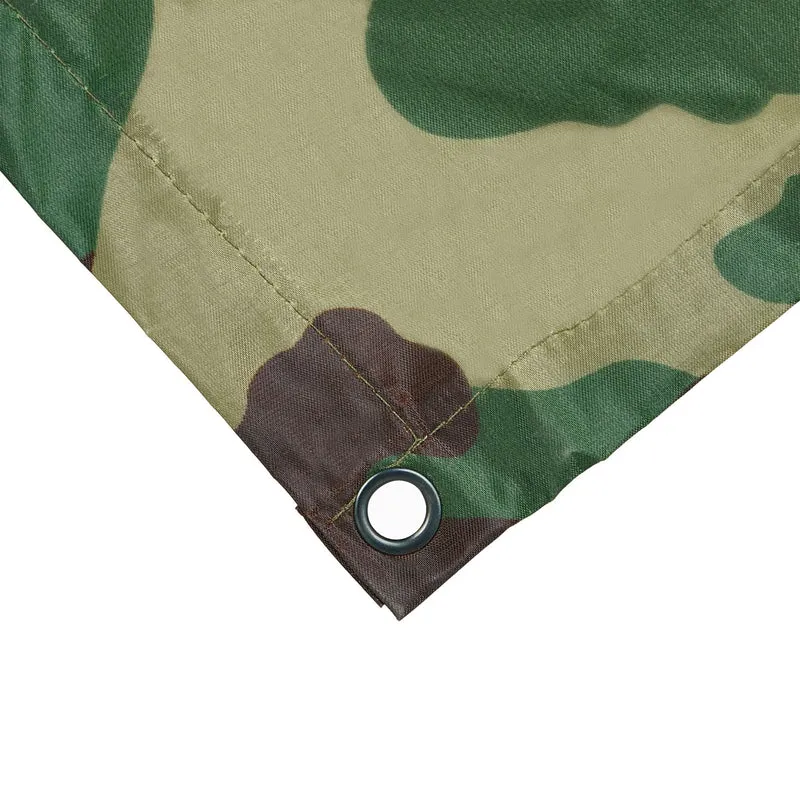 Lot de 2 ponchos multifonctionnels imperméables randonnée festival 80 x 120 cm en PVC camouflage 13_0012904