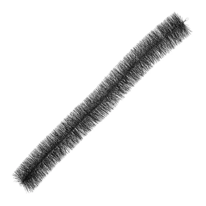 Lot de 10 brosses de gouttière ø 12 cm protection contre obstructions feuilles nidification en plastique noir 13_0011824