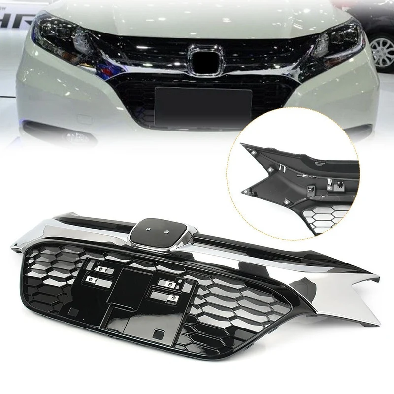 Calandre Sport Honda HR-V 2016-2017 Noir ABS