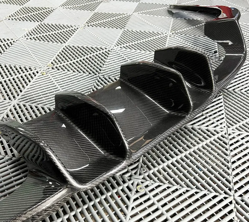 Diffuseur V-Style Carbone Noir BMW M2 F87