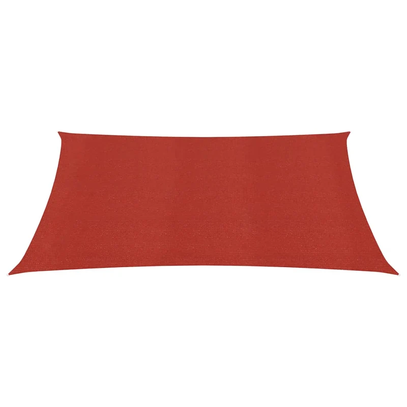 Voile d'ombrage 160 g/m² rouge 3 x 3 m PEHD 02_0009266
