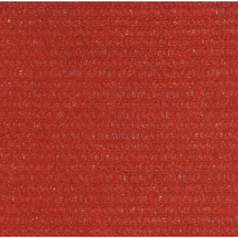 Voile d'ombrage 160 g/m² rouge 3 x 3 m PEHD 02_0009266
