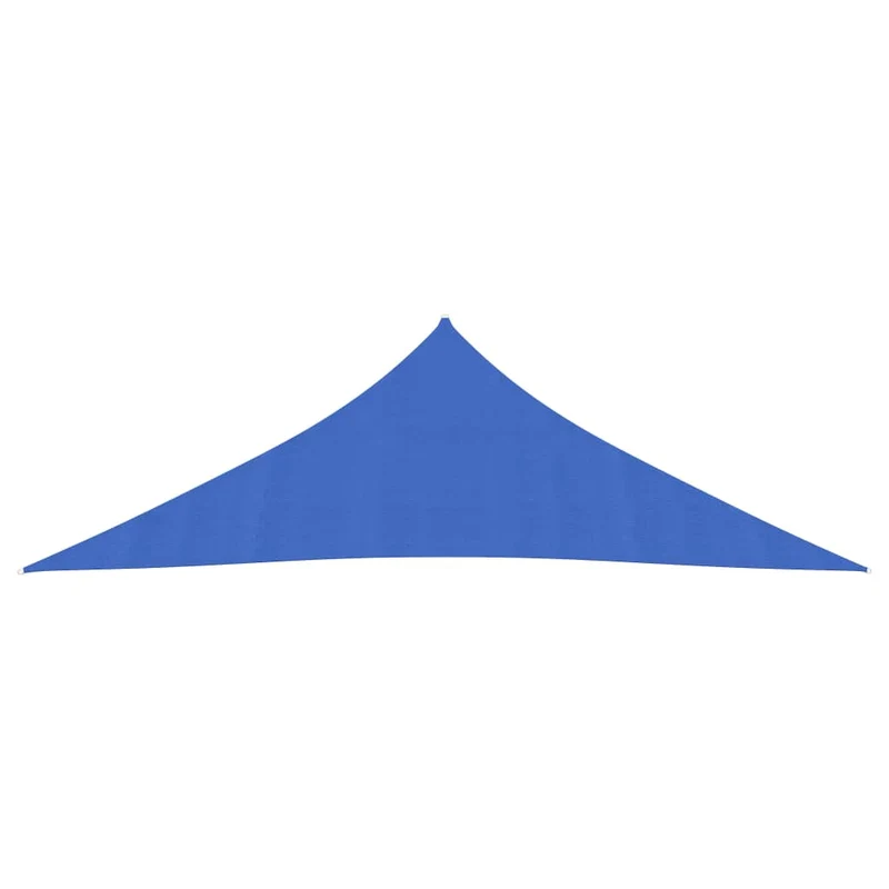 Voile toile d'ombrage parasol 160 g/m² PEHD 3,5 x 3,5 x 4,9 m bleu 02_0009058