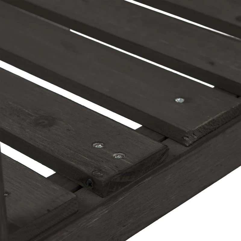 Porte-potager surélevé pour terrasse balcon jardin 80 x 74 x 38 cm avec étagère ergonomique en sapin naturel 13_0011674