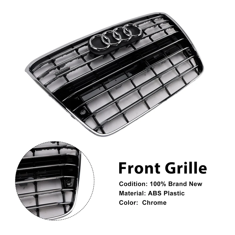 Grille Calandre Chrome Audi A8 D4 2010-2014