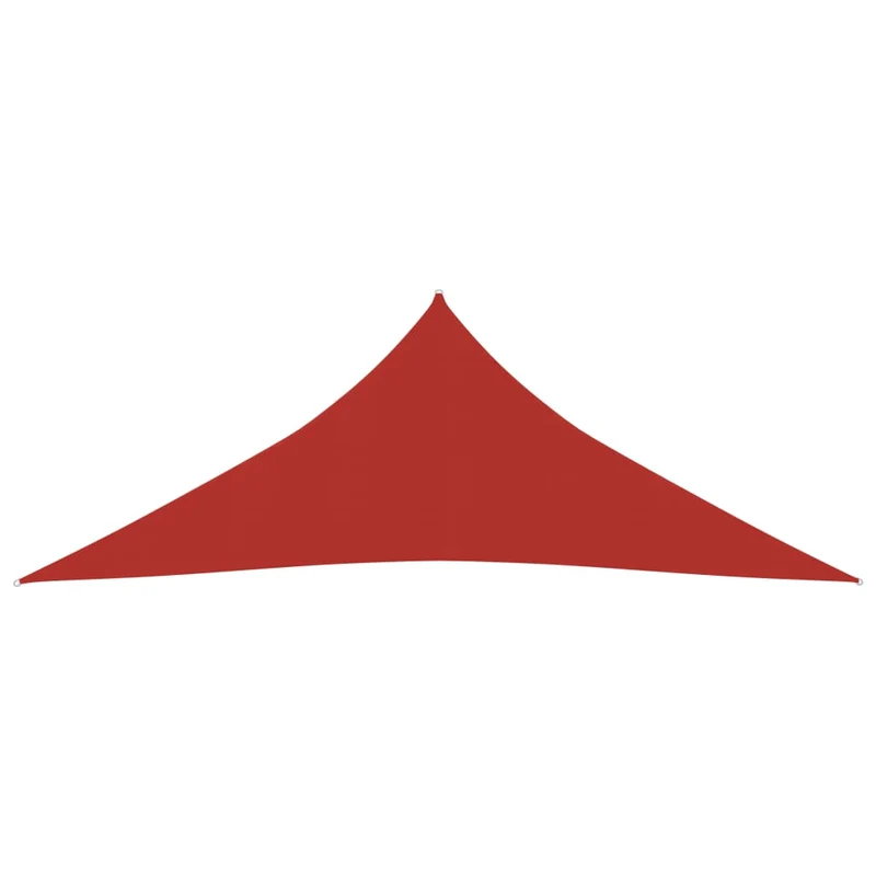 Voile toile d'ombrage parasol 160 g/m² PEHD 4 x 4 x 4 m rouge 02_0009278