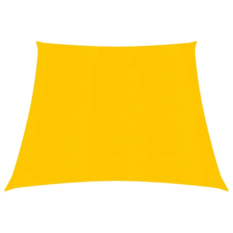 Voile toile d'ombrage parasol 160 g/m² PEHD 3/4 x 3 m jaune 02_0009124