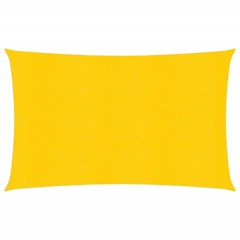 Voile toile d'ombrage parasol 160 g/m² PEHD 2 x 4 m jaune 02_0009118