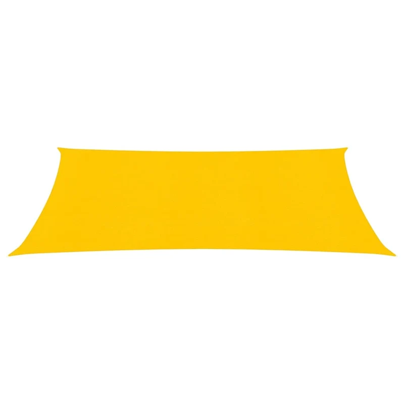 Voile toile d'ombrage parasol 160 g/m² PEHD 2 x 4 m jaune 02_0009118