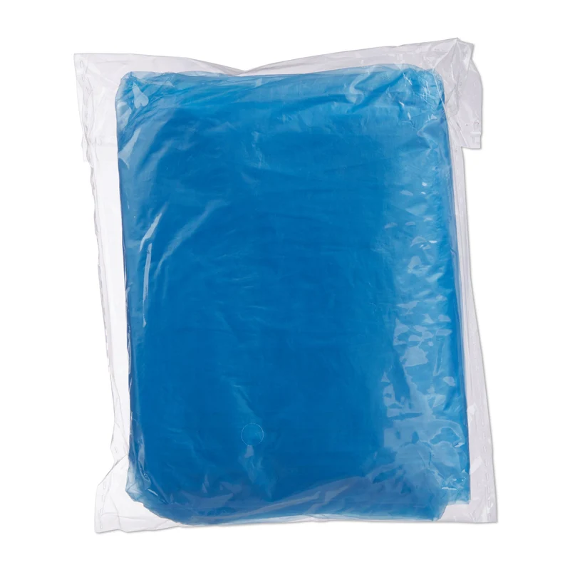 Lot de 13 ponchos jetables imperméables randonnée festival 95 x 120 cm en PE transparent 13_0012894