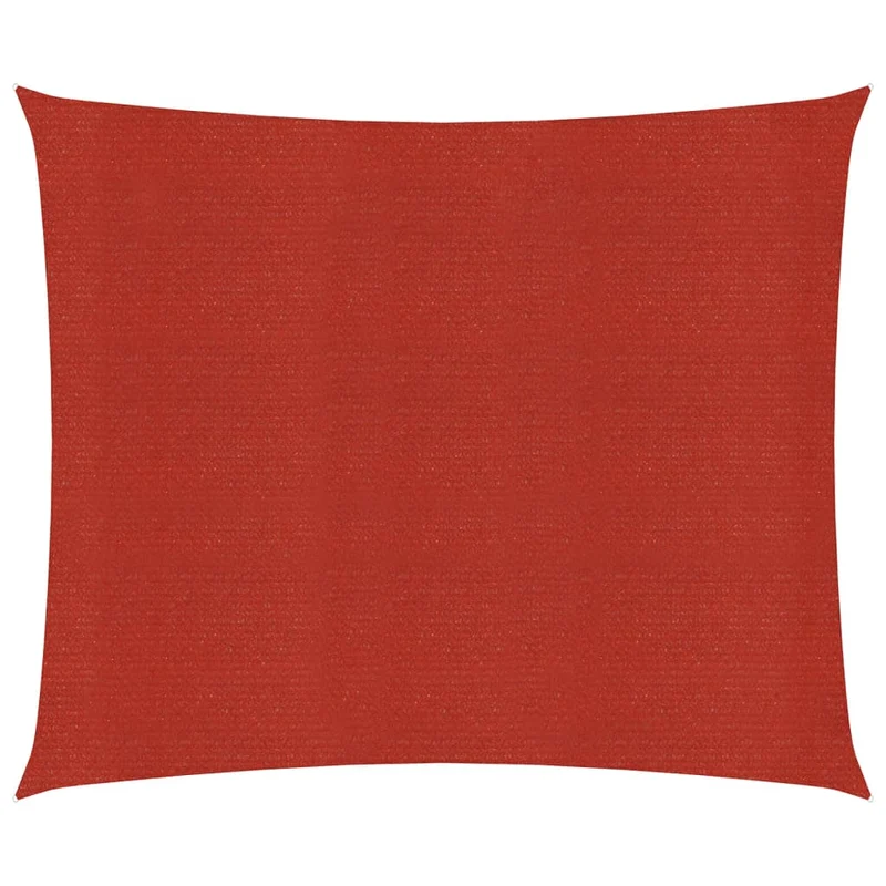 Voile d'ombrage 160 g/m² 2 x 2,5 m PEHD rouge 02_0009253