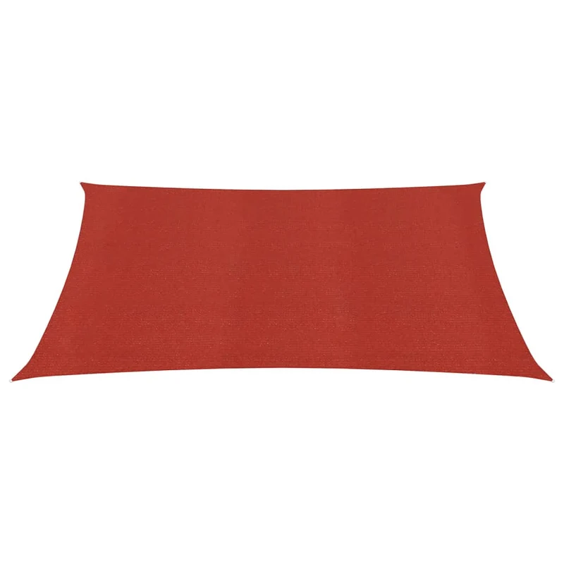 Voile d'ombrage 160 g/m² 2 x 2,5 m PEHD rouge 02_0009253