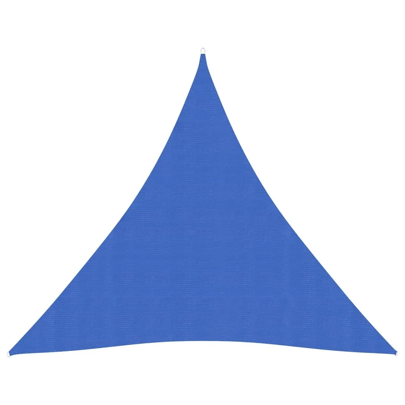 Voile toile d'ombrage parasol 160 g/m² PEHD 4 x 4 x 4 m bleu 02_0009062