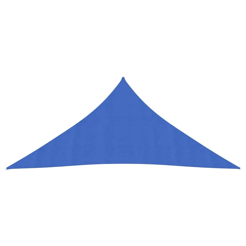 Voile toile d'ombrage parasol 160 g/m² PEHD 4 x 4 x 4 m bleu 02_0009062