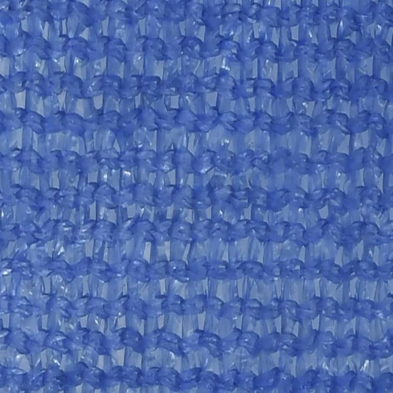 Voile toile d'ombrage parasol 160 g/m² PEHD 4 x 4 x 4 m bleu 02_0009062