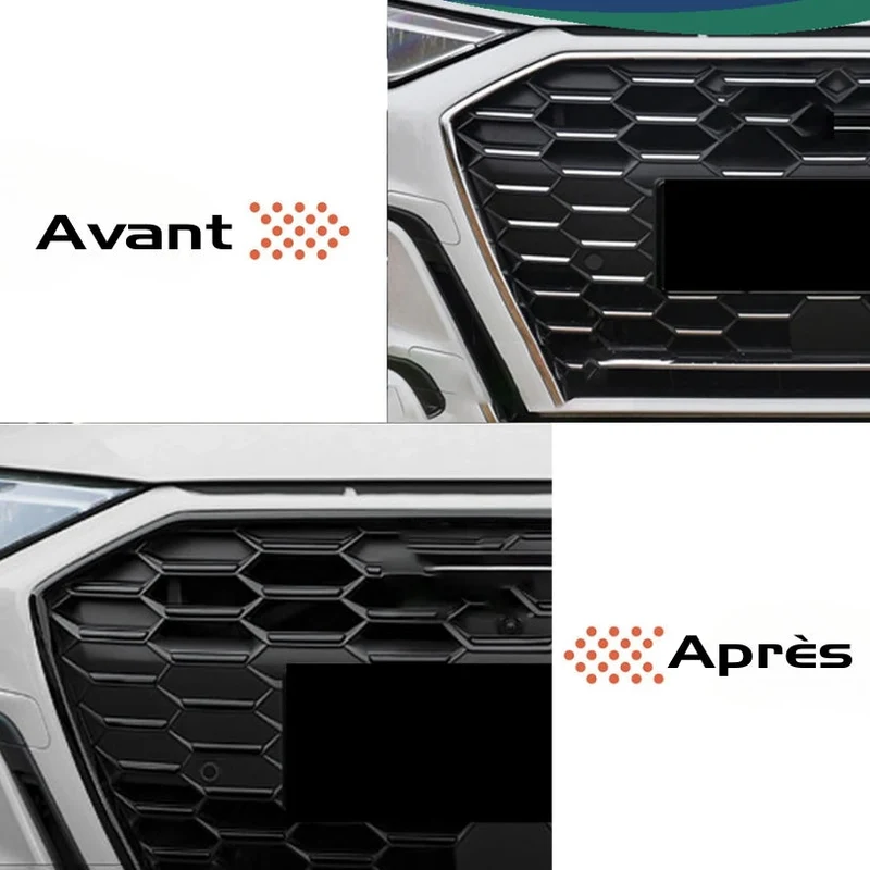 Cadre Calandre Noir pour Audi A3 / S3 8Y