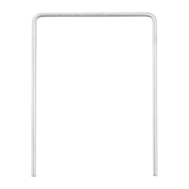 Lot de 20 arceaux de croquet pour agrandir le parcours de jeu extérieur amusant jardin en acier gris 13_0011791
