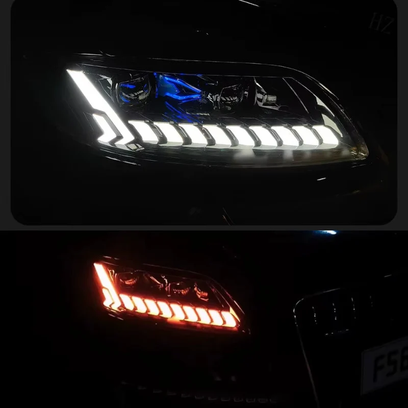 Feux Avant LED Audi Q7 4L 2005-2015 Noir