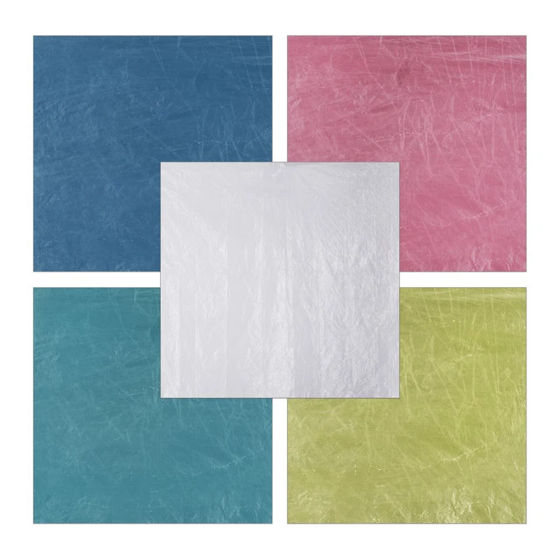 Lot de 15 ponchos de pluie jetables unisexe protection légère camping 95 x 120 cm en PE transparent 13_0011576