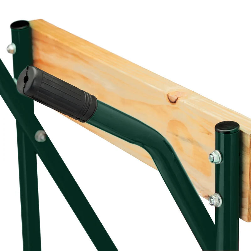 Support de transport pour moteur hors-bord vertical 70 x 40 x 30 cm en acier vert foncé 13_0012988