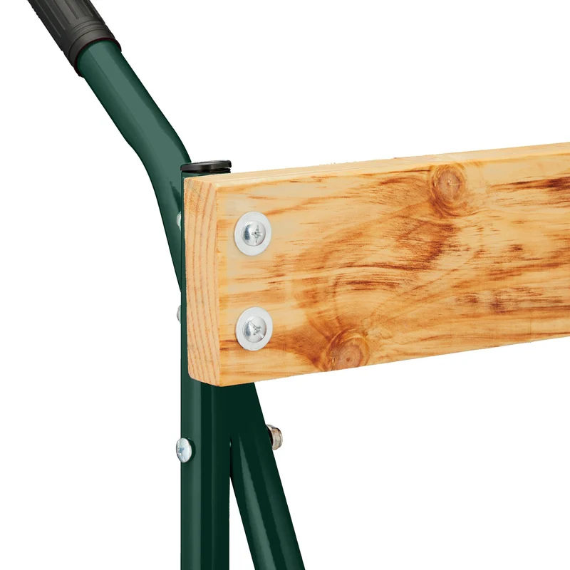 Support de transport pour moteur hors-bord vertical 70 x 40 x 30 cm en acier vert foncé 13_0012988