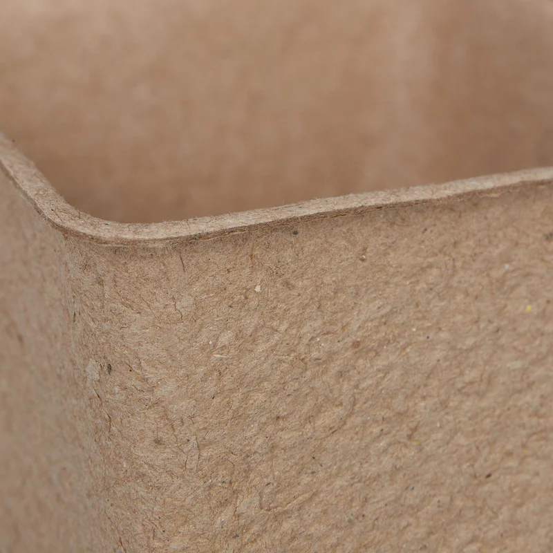Lot de 80 godets semis pour jardinage intérieur extérieur 8 x 8 x 8 cm en papier naturel 13_0010126