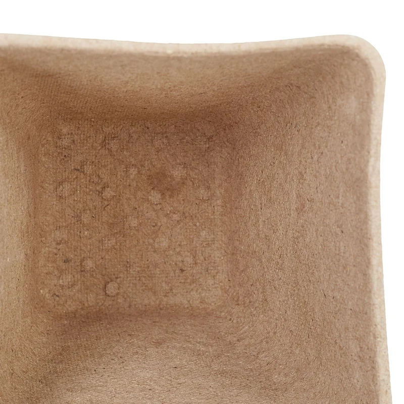 Lot de 80 godets semis pour jardinage intérieur extérieur 8 x 8 x 8 cm en papier naturel 13_0010126